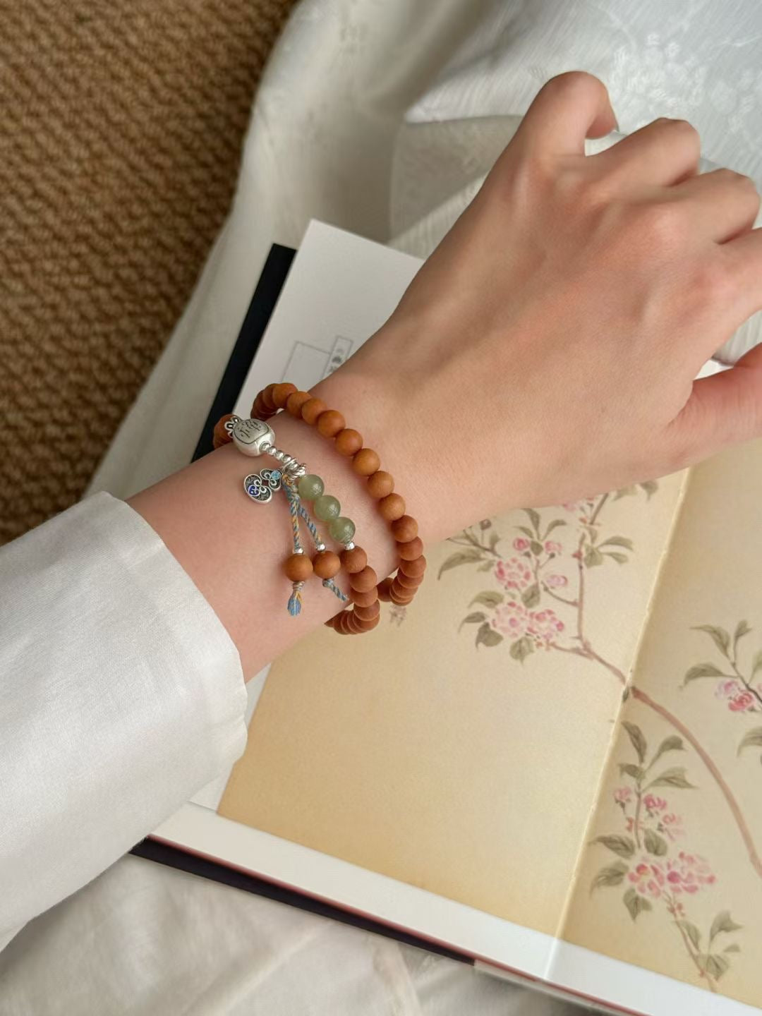 【山中暗香】老山檀手串 Sandalwood bracelet