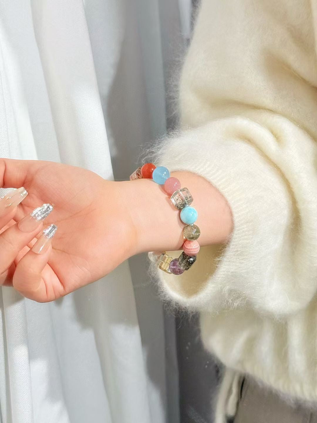 【灵芝仙草】多宝手串 Multi-treasure Crystal Bracelet