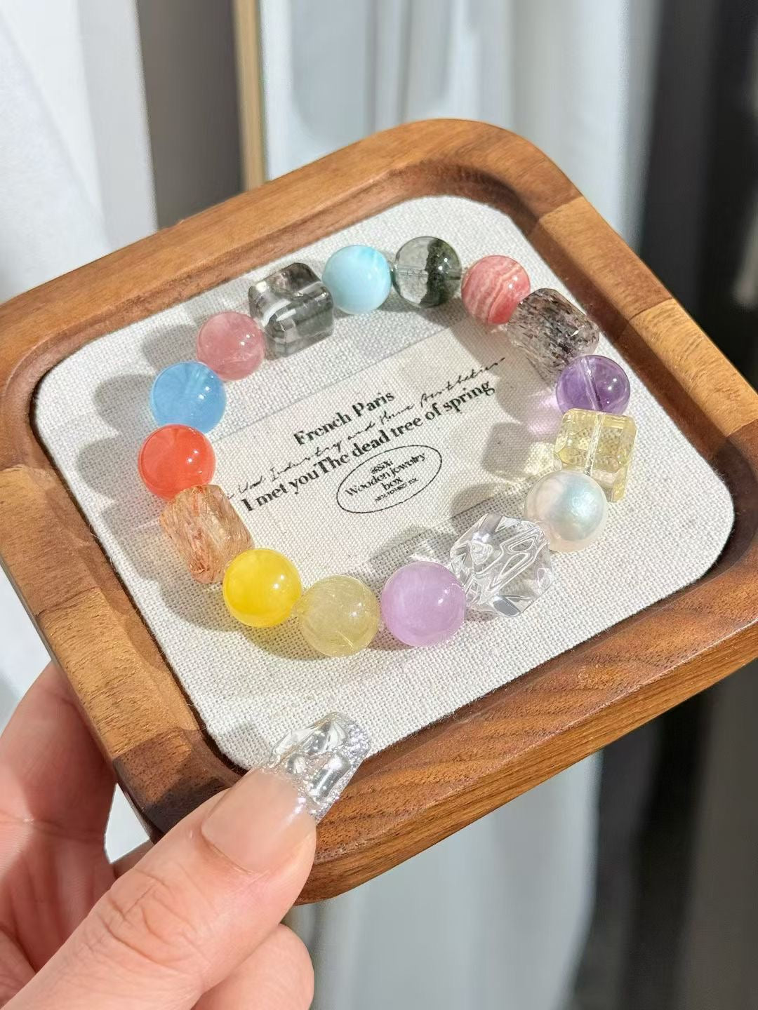 【灵芝仙草】多宝手串 Multi-treasure Crystal Bracelet
