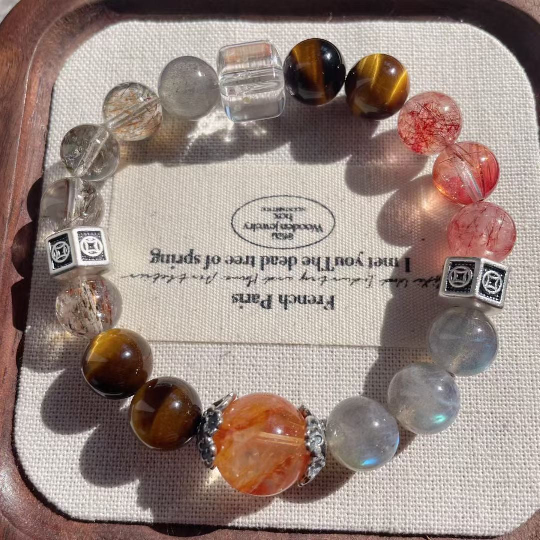 【金粉世家】多宝手串 Multi-treasure Crystal Bracelet