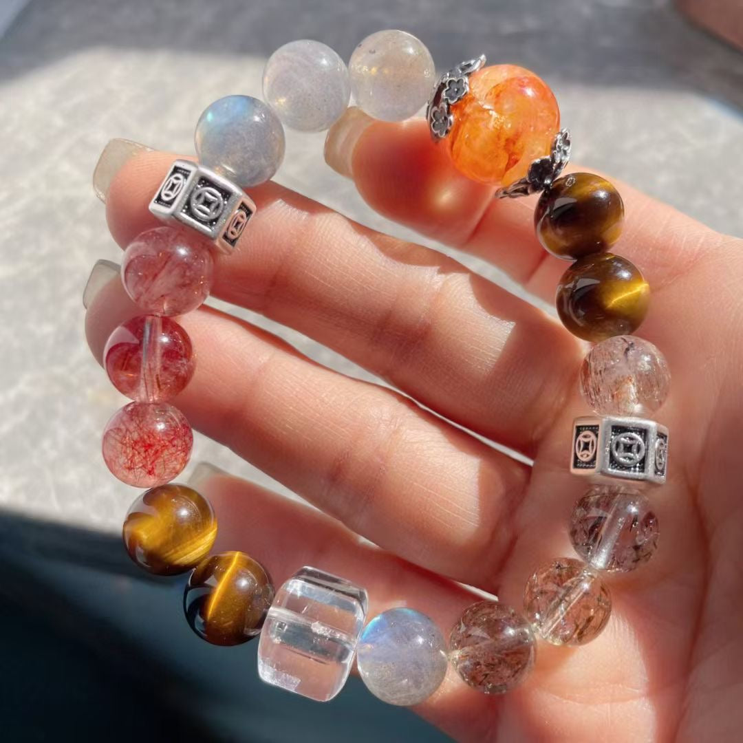 【金粉世家】多宝手串 Multi-treasure Crystal Bracelet