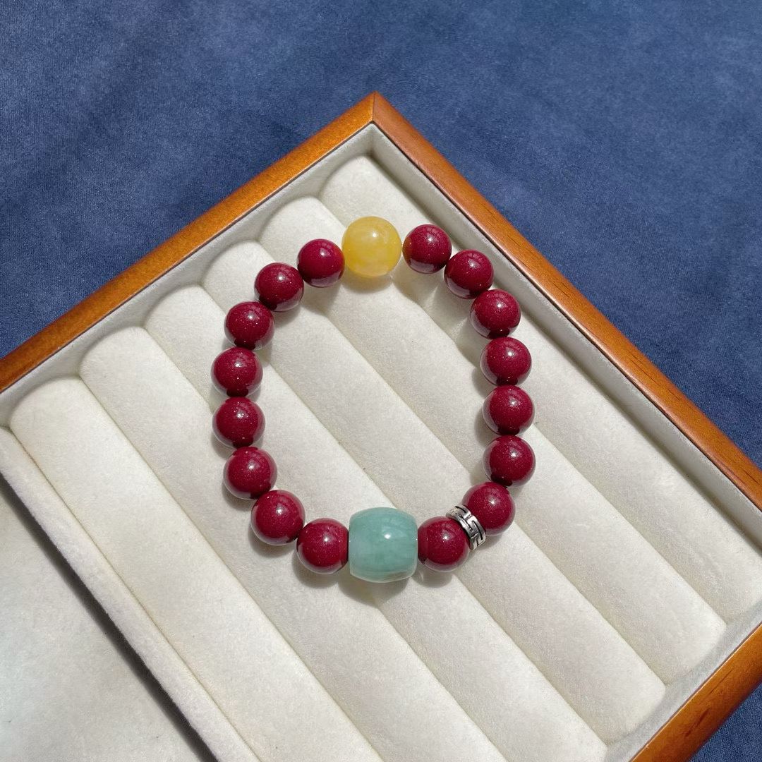 【莲语禅心】朱砂手串 Cinnabarite Bracelet