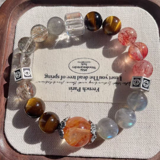 【金粉世家】多宝手串 Multi-treasure Crystal Bracelet