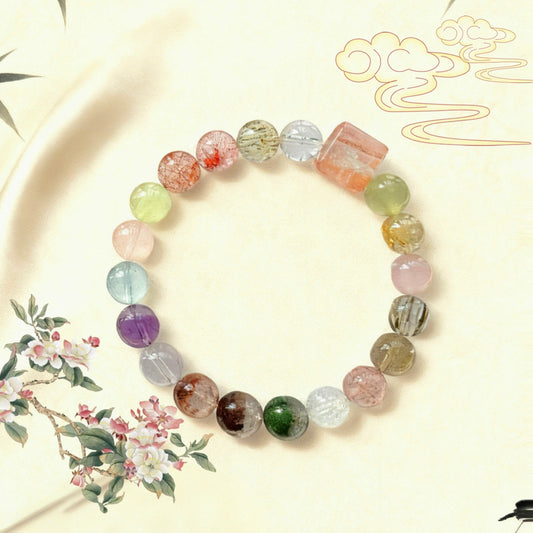 【夏日彩冰】多宝水晶手串 Multi-treasure Cystal Bracelet