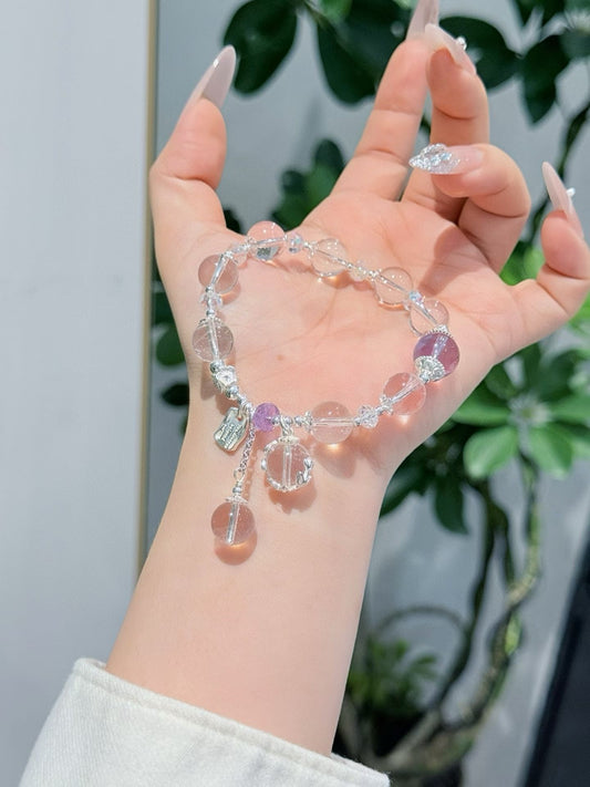 Pure Energy, Protect Your Mind & Body 精品净体白水晶手链 Natural clear quartz bracelet
